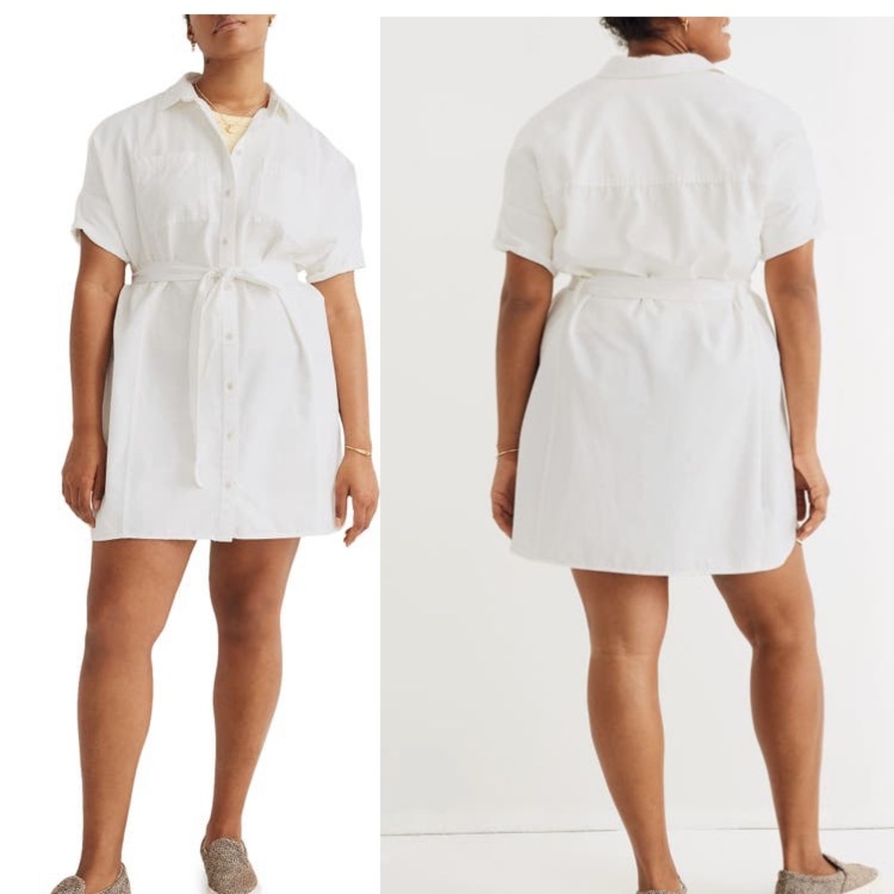 NWT MADEWELL COURIER SHIRTDRESS